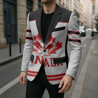 Canada Ice Hockey Custom Blazer Maple Leaves Sport