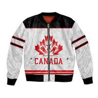 Canada Ice Hockey Custom Bomber Jacket Maple Leaves Sport