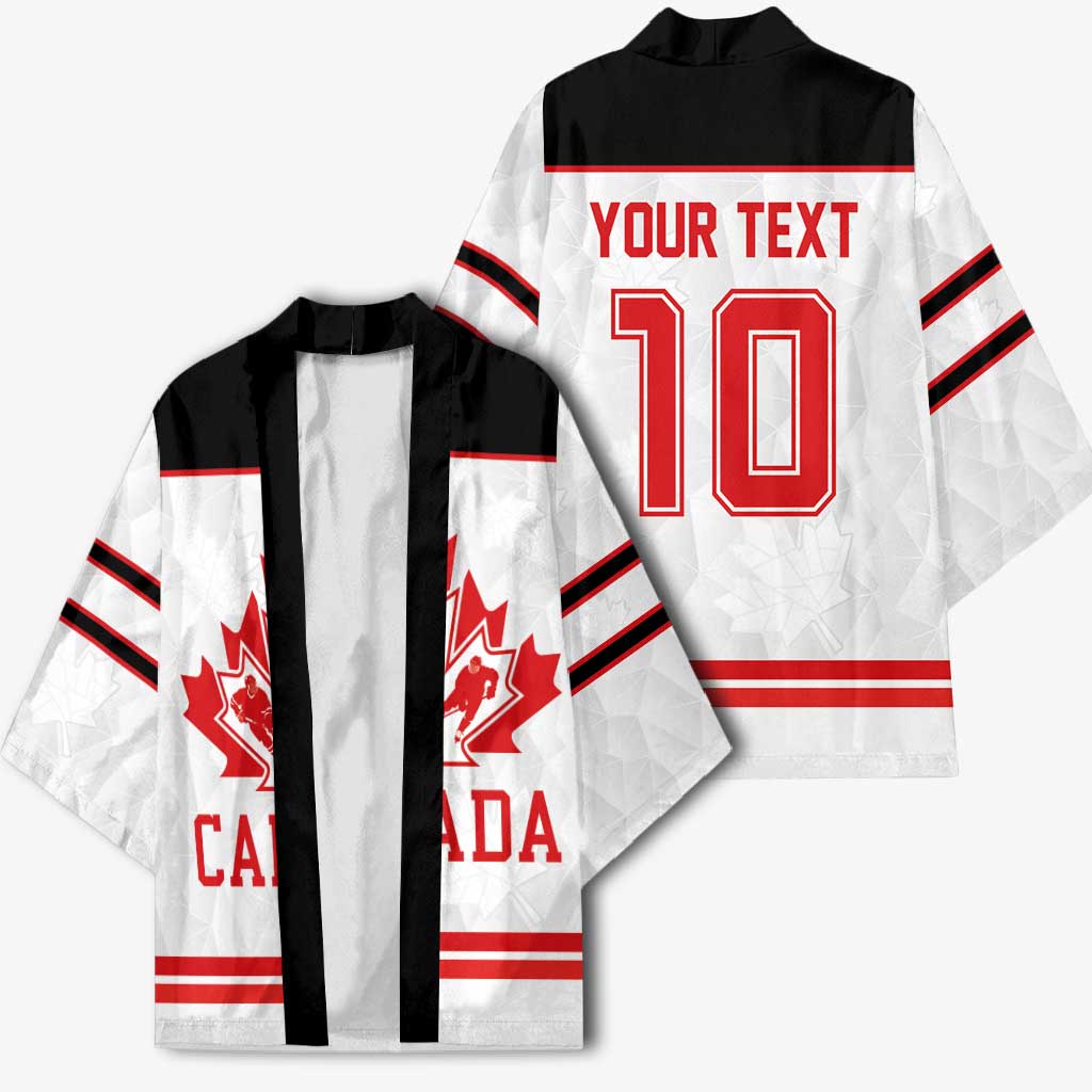 Canada Ice Hockey Custom Kimono Maple Leaves Sport