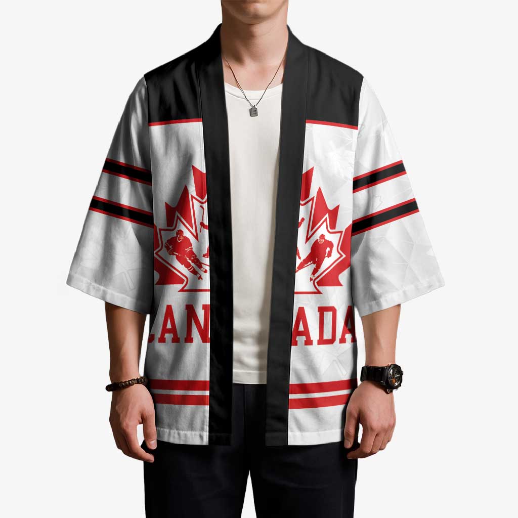 Canada Ice Hockey Custom Kimono Maple Leaves Sport