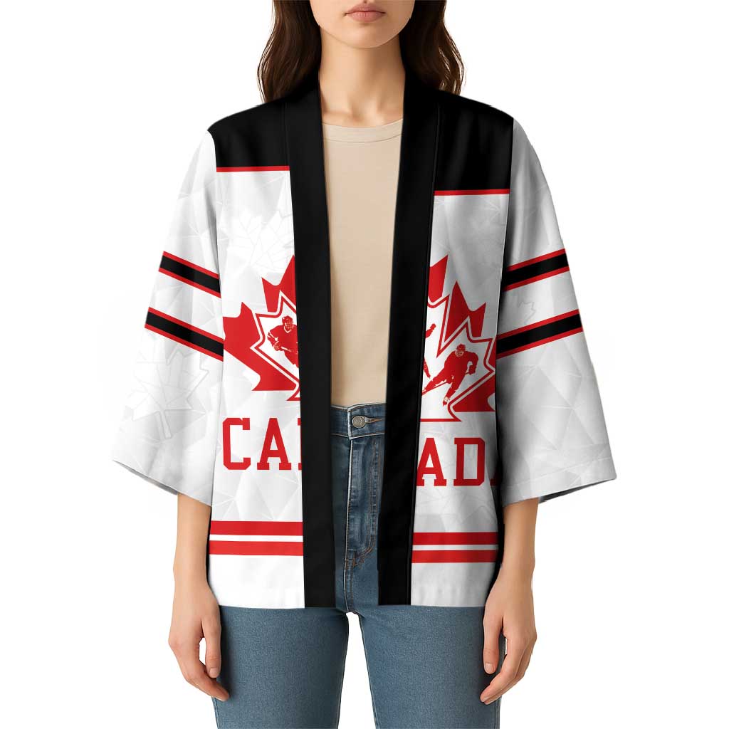 Canada Ice Hockey Custom Kimono Maple Leaves Sport