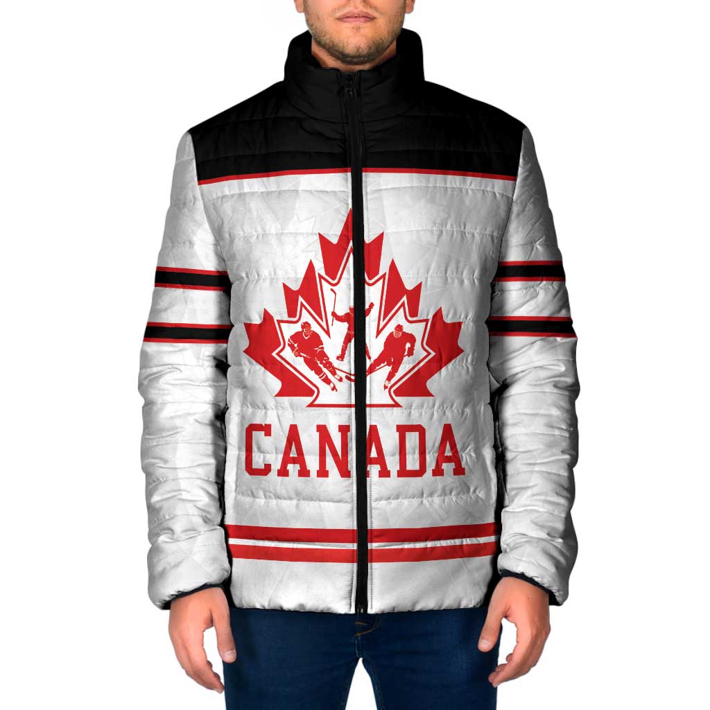 Canada Ice Hockey Custom Padded Jacket Maple Leaves Sport