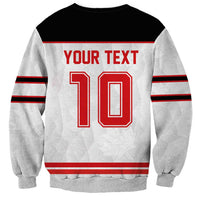 Canada Ice Hockey Custom Sweatshirt Maple Leaves Sport
