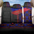 Haiti Flag Day African Seamless Pattern Back Car Seat Cover - Wonder Print Shop