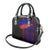 Haiti Flag Day African Seamless Pattern Shoulder Handbag