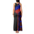 Haiti Flag Day African Seamless Pattern Tank Maxi Dress