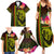 Hawaiian Reggae Music Family Matching Summer Maxi Dress and Hawaiian Shirt Jamaica Singer Tribal Polynesian and Hibiscus - Wonder Print Shop