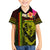 Hawaiian Reggae Music Kid Hawaiian Shirt Jamaica Singer Tribal Polynesian and Hibiscus - Wonder Print Shop