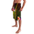 Hawaiian Reggae Music Lavalava Jamaica Singer Tribal Polynesian and Hibiscus - Wonder Print Shop