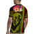 Hawaiian Reggae Music Rugby Jersey Jamaica Singer Tribal Polynesian and Hibiscus