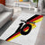 Custom Germany Football Road to the 4th European Championship Area Rug White Color - Wonder Print Shop