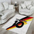 Custom Germany Football Road to the 4th European Championship Area Rug White Color - Wonder Print Shop