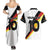 Custom Germany Football Road to the 4th European Championship Couples Matching Summer Maxi Dress and Hawaiian Shirt White Color - Wonder Print Shop