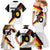 Custom Germany Football Road to the 4th European Championship Family Matching Mermaid Dress and Hawaiian Shirt White Color - Wonder Print Shop