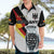 Custom Germany Football Road to the 4th European Championship Hawaiian Shirt White Color - Wonder Print Shop