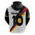 Custom Germany Football Road to the 4th European Championship Hoodie White Color - Wonder Print Shop