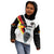 Custom Germany Football Road to the 4th European Championship Kid Hoodie White Color - Wonder Print Shop