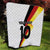 Custom Germany Football Road to the 4th European Championship Quilt White Color