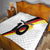 Custom Germany Football Road to the 4th European Championship Quilt White Color