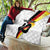 Custom Germany Football Road to the 4th European Championship Quilt White Color