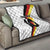 Custom Germany Football Road to the 4th European Championship Quilt White Color