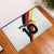 Custom Germany Football Road to the 4th European Championship Rubber Doormat White Color