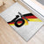 Custom Germany Football Road to the 4th European Championship Rubber Doormat White Color