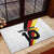 Custom Germany Football Road to the 4th European Championship Rubber Doormat White Color