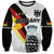 Custom Germany Football Road to the 4th European Championship Sweatshirt White Color