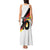 Custom Germany Football Road to the 4th European Championship Tank Maxi Dress White Color