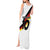 Custom Germany Football Road to the 4th European Championship Tank Maxi Dress White Color