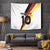 Custom Germany Football Road to the 4th European Championship Tapestry White Color