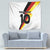 Custom Germany Football Road to the 4th European Championship Tapestry White Color