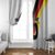 Custom Germany Football Road to the 4th European Championship Window Curtain White Color