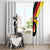 Custom Germany Football Road to the 4th European Championship Window Curtain White Color