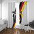 Custom Germany Football Road to the 4th European Championship Window Curtain White Color