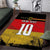 Custom Germany Football Road to the 4th European Championship Area Rug Black Color - Wonder Print Shop