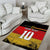 Custom Germany Football Road to the 4th European Championship Area Rug Black Color - Wonder Print Shop