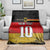 Custom Germany Football Road to the 4th European Championship Blanket Black Color