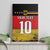 Custom Germany Football Road to the 4th European Championship Canvas Wall Art Black Color - Wonder Print Shop