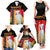 Custom Germany Football Road to the 4th European Championship Family Matching Tank Maxi Dress and Hawaiian Shirt Black Color - Wonder Print Shop