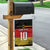 Custom Germany Football Road to the 4th European Championship Garden Flag Black Color - Wonder Print Shop