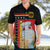 Custom Germany Football Road to the 4th European Championship Hawaiian Shirt Black Color - Wonder Print Shop