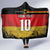 Custom Germany Football Road to the 4th European Championship Hooded Blanket Black Color