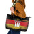 Custom Germany Football Road to the 4th European Championship Leather Tote Bag Black Color - Wonder Print Shop