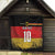 Custom Germany Football Road to the 4th European Championship Quilt Black Color