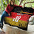 Custom Germany Football Road to the 4th European Championship Quilt Black Color