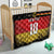 Custom Germany Football Road to the 4th European Championship Quilt Black Color