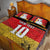 Custom Germany Football Road to the 4th European Championship Quilt Bed Set Black Color