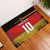 Custom Germany Football Road to the 4th European Championship Rubber Doormat Black Color